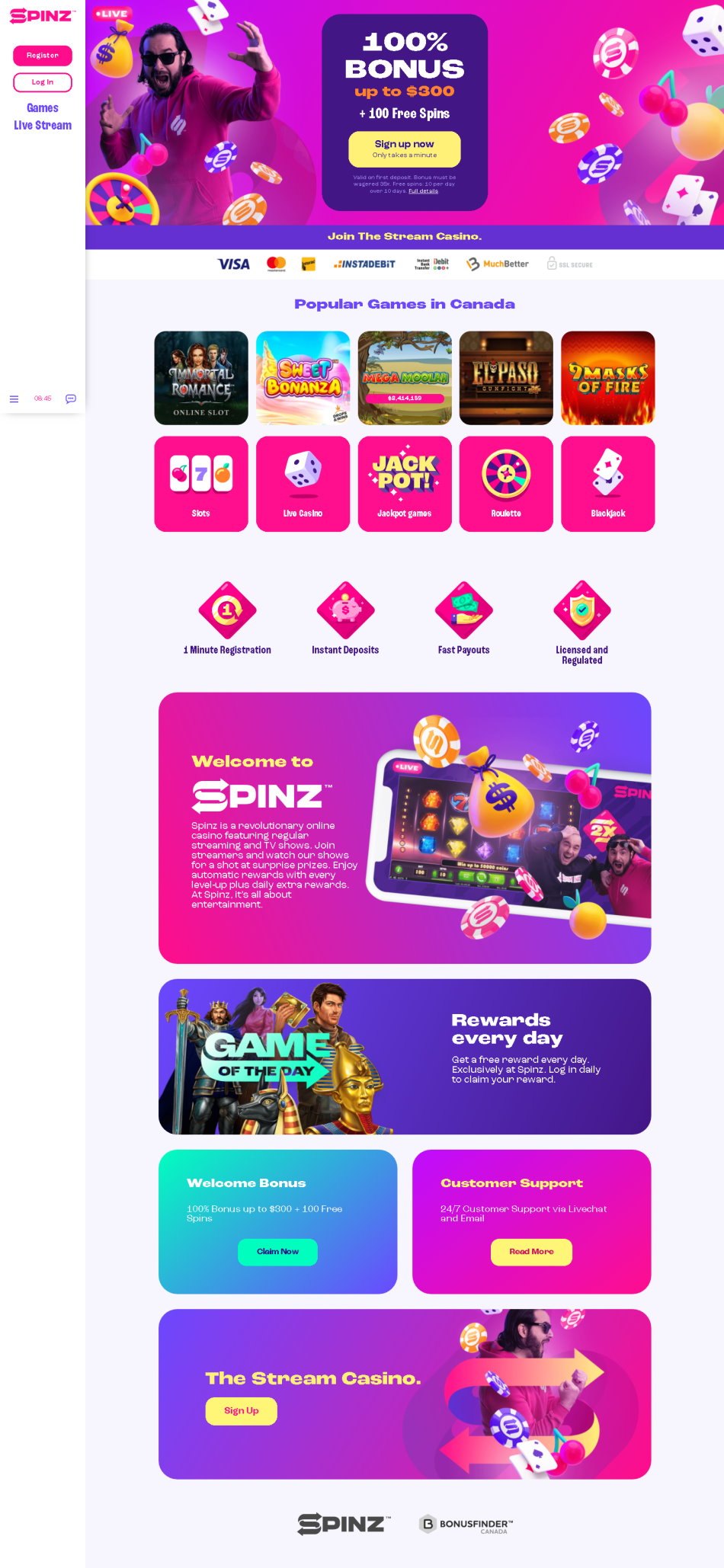 Spinz Casino